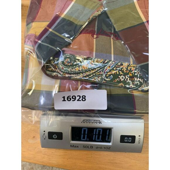 Alan Flusser Shirt Adult Extra Large Plaid Paisley Contrast Flip Cuffs Colorful - Picture 6 of 6